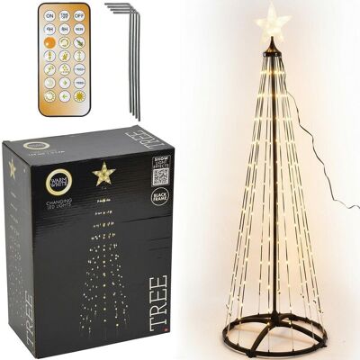 Koopman CHOINKA DEKORACYJNA 550LED CIEPŁY BIAŁY 300CM BLACK Koopman CHOINKA DEKORACYJNA 550LED CIEPŁY BIAŁY 300CM BLACK