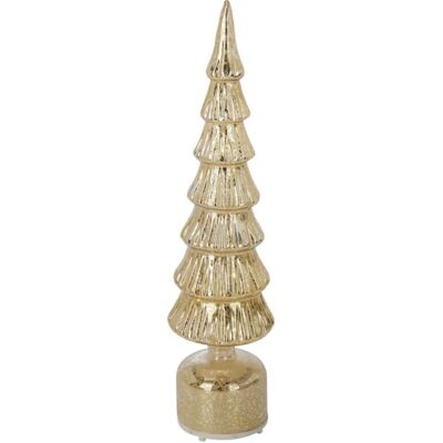 CHRISTMAS DECORATION CHOINKA DEKORACYJNA ZŁOTA LED 7 KORON CIEPŁY BIAŁY 40CM CHRISTMAS DECORATION CHOINKA DEKORACYJNA ZŁOTA LED 7 KORON CIEPŁY BIAŁY 40CM
