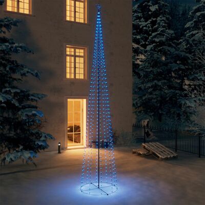 VMP Choinka stożkowa, 752 niebieskich lampek LED, 160x500 cm VMP Choinka stożkowa, 752 niebieskich lampek LED, 160x500 cm