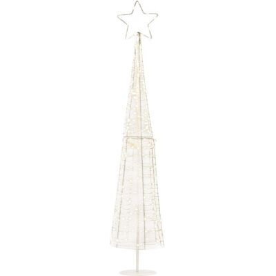 Springos Choinka świecąca, zewnętrzna IP44 ozdoba świąteczna 250 Led ciepły biały 100 cm Springos Choinka świecąca, zewnętrzna IP44 ozdoba świąteczna 250 Led ciepły biały 100 cm