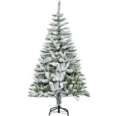 Homcom Choinka sztuczna 150 cm z sztucznym śniegiem, 358 gałązek Homcom Choinka sztuczna 150 cm z sztucznym śniegiem, 358 gałązek