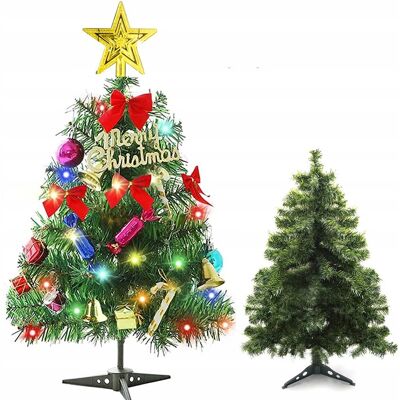 Inny producent CHOINKA SZTUCZNA MINI NA BIURKO LED OZDOBY 60cm Inny producent CHOINKA SZTUCZNA MINI NA BIURKO LED OZDOBY 60cm