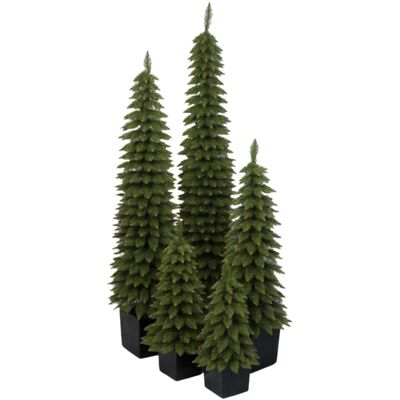 twojachoinka Choinka sztuczne Świerk Zakopiański Slim W Czarnej Kwadratowej Donicy 190 cm twojachoinka Choinka sztuczne Świerk Zakopiański Slim W Czarnej Kwadratowej Donicy 190 cm