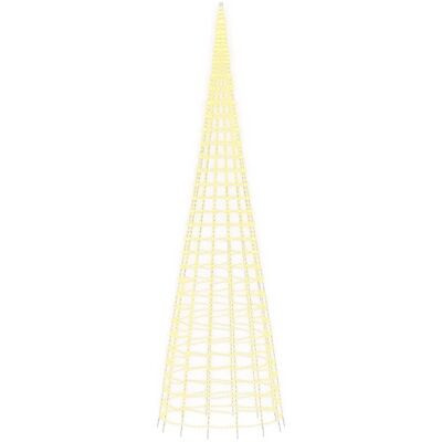 VMP Choinka z lampek, na maszt, 3000 ciepłych białych LED, 800 cm VMP Choinka z lampek, na maszt, 3000 ciepłych białych LED, 800 cm
