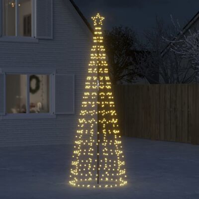 VMP Choinka Z Lampek, Z Kołkami, 570 Ciepłych Białych Led, 300 Cm VMP Choinka Z Lampek, Z Kołkami, 570 Ciepłych Białych Led, 300 Cm