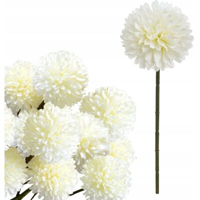 Inny producent CHRYZANTEMA BIAŁA KULKA SZTUCZNE KWIATY STROIK BUKIET WAZON 30cm Inny producent CHRYZANTEMA BIAŁA KULKA SZTUCZNE KWIATY STROIK BUKIET WAZON 30cm