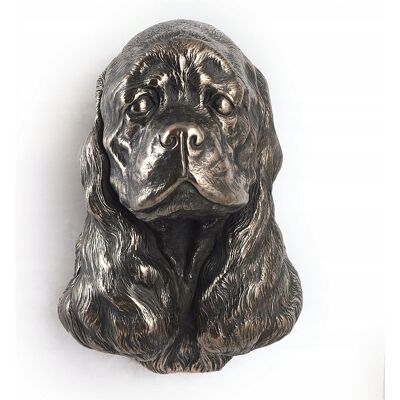 ART Cocker Spaniel Popiersie Wisząca statuetka Figurka ART Cocker Spaniel Popiersie Wisząca statuetka Figurka