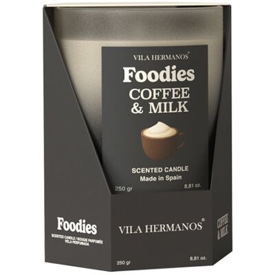 Coffee & Milk - Vila Hermanos - świeca świeczka sojowa zapachowa 250g - seria Foodies Coffee & Milk - Vila Hermanos - świeca świeczka sojowa zapachowa 250g - seria Foodies