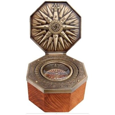 GiftDeco Compas mosiężny Cardan GiftDeco Compas mosiężny Cardan
