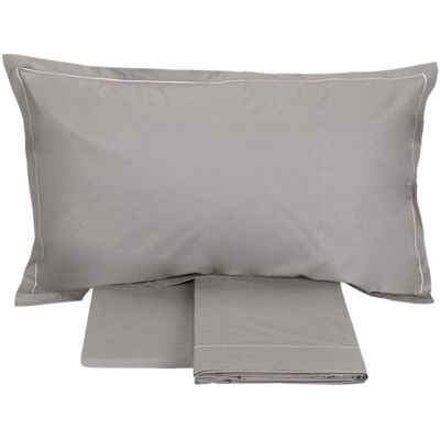 Completo letto matrimoniale Fazzini in percalle di puro cotone 200TC Completo letto matrimoniale Fazzini in percalle di puro cotone 200TC
