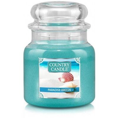 Country Candle Średnia Świeca Zapachowa Z Dwoma Knotami Paradise Breeze 453G Country Candle Średnia Świeca Zapachowa Z Dwoma Knotami Paradise Breeze 453G