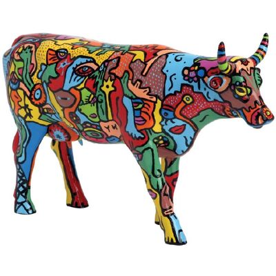 Hanipol CowParade Moo York Celebration 2000, autor: Billi The Artist. Hanipol CowParade Moo York Celebration 2000, autor: Billi The Artist.