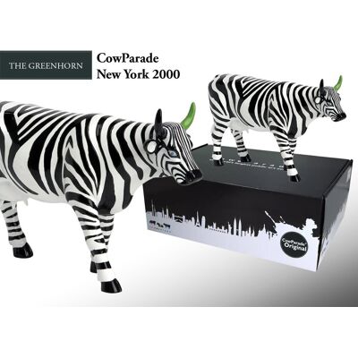 Hanipol CowParade New York 2000, The Greenhorn, autor: Susan Roecker Hanipol CowParade New York 2000, The Greenhorn, autor: Susan Roecker