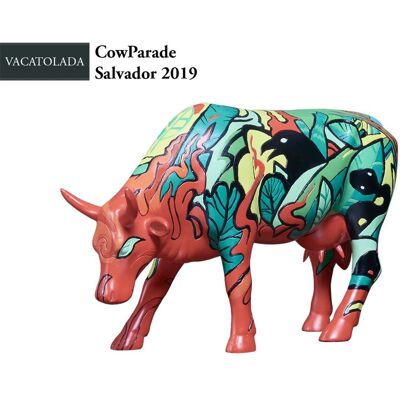 Hanipol CowParade Salvador 2019, Vacation, figurka, autor: Finho Hanipol CowParade Salvador 2019, Vacation, figurka, autor: Finho
