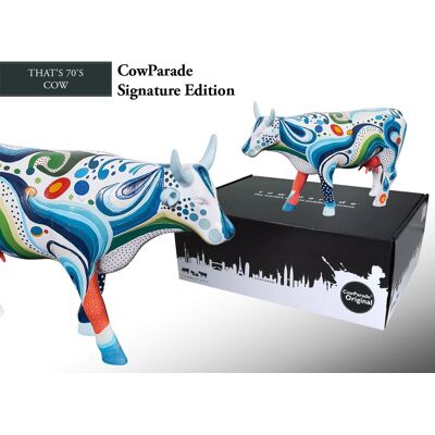 Hanipol CowParade Signature Edition, That`s 70`s Cow, autor: Henric Kihlstrom Hanipol CowParade Signature Edition, That`s 70`s Cow, autor: Henric Kihlstrom