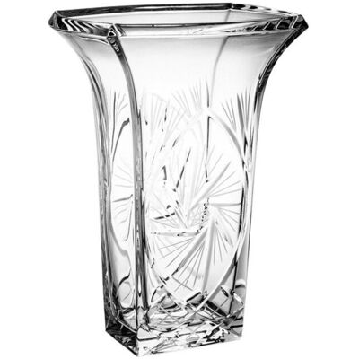 Crystal Julia Wazon kryształowy miejsce na grawerunek Młynek 30 cm Crystal Julia Wazon kryształowy miejsce na grawerunek Młynek 30 cm