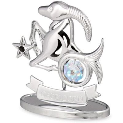 Crystocraft, miniaturka-figurka chromowana Swarovski ZNAK ZODIAKU/Koziorożec, chrom Crystocraft, miniaturka-figurka chromowana Swarovski ZNAK ZODIAKU/Koziorożec, chrom