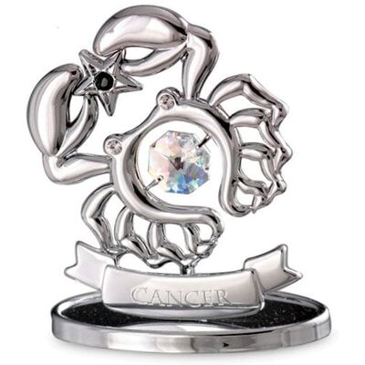 Crystocraft, miniaturka-figurka chromowana Swarovski ZNAK ZODIAKU/Rak, chrom Crystocraft, miniaturka-figurka chromowana Swarovski ZNAK ZODIAKU/Rak, chrom
