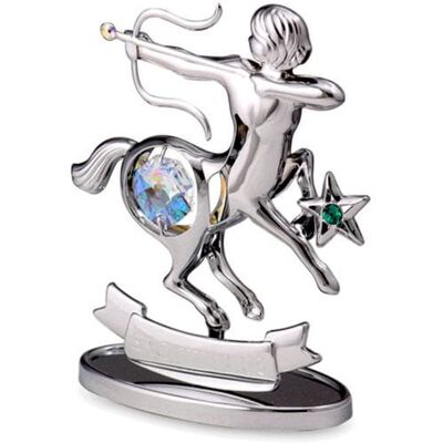 Crystocraft, miniaturka-figurka chromowana Swarovski ZNAK ZODIAKU/Strzelec, chrom Crystocraft, miniaturka-figurka chromowana Swarovski ZNAK ZODIAKU/Strzelec, chrom
