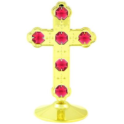 Crystocraft, miniaturka-figurka pozłacana Swarovski - KRZYŻ Crystocraft, miniaturka-figurka pozłacana Swarovski - KRZYŻ