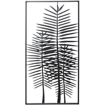 ART Dekoracja Ścienna Liście W Ramie Metal Wys. 83Cm ART Dekoracja Ścienna Liście W Ramie Metal Wys. 83Cm