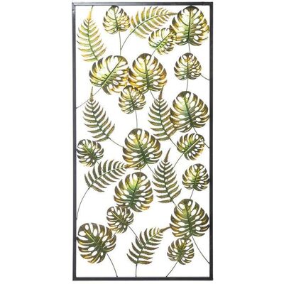 ART Dekoracja Ścienna Liście Zielono-Złote Wys. 100Cm ART Dekoracja Ścienna Liście Zielono-Złote Wys. 100Cm