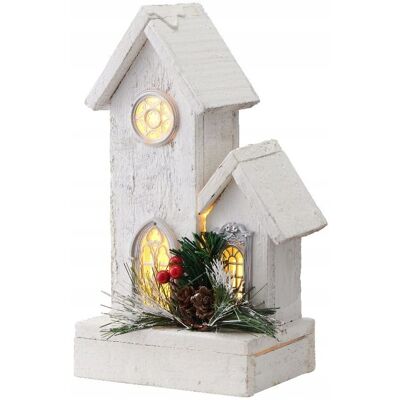 Villa Italia Dekoracja Świąteczna/domek Led 26 Cm San Nicola Villa Italia Dekoracja Świąteczna/domek Led 26 Cm San Nicola