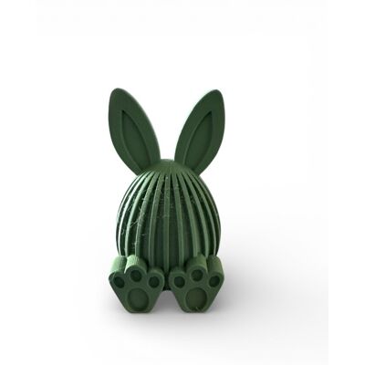 GALOPI Dekoracja wielkanocna Easter Bunny figurka zajączka 3D - zielony GALOPI Dekoracja wielkanocna Easter Bunny figurka zajączka 3D - zielony