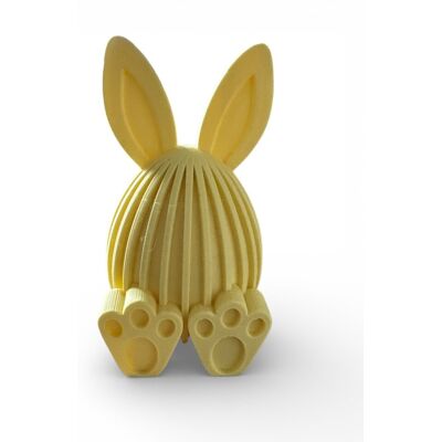 GALOPI Dekoracja Wielkanocna Easter Bunny Figurka Zajączka 3d - Żółty GALOPI Dekoracja Wielkanocna Easter Bunny Figurka Zajączka 3d - Żółty