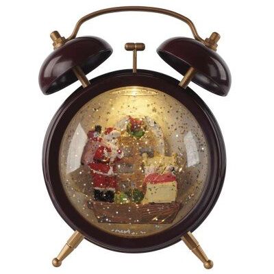 Emos Dekoracje - 2 LED dekoracja świąteczna budzik 19 cm, 3x AA, ciepła biel, IP20, timer Emos Dekoracje - 2 LED dekoracja świąteczna budzik 19 cm, 3x AA, ciepła biel, IP20, timer