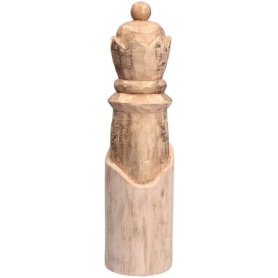 Rituali Domestici Dekoracyjna figurka w kształcie królowej Scaccomatto - Złoty, 40 cm Rituali Domestici Dekoracyjna figurka w kształcie królowej Scaccomatto - Złoty, 40 cm