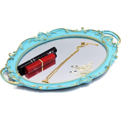inna (Inny) Dekoracyjna taca lustro patera VINTAGE organizer na biżuterię inna (Inny) Dekoracyjna taca lustro patera VINTAGE organizer na biżuterię