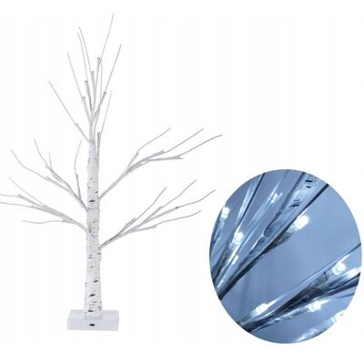 Brenor Dekoracyjne świecące drzewko LED Brzoza 60cm święta ozdoba białe lampki Brenor Dekoracyjne świecące drzewko LED Brzoza 60cm święta ozdoba białe lampki