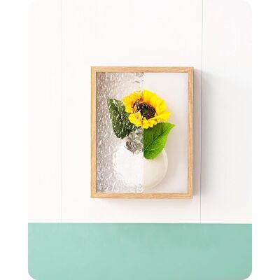 Inny producent Dekoracyjny Wazon Ścienny z Falistą Akrylową Ramką Ceramiczny Wazon Biały Inny producent Dekoracyjny Wazon Ścienny z Falistą Akrylową Ramką Ceramiczny Wazon Biały