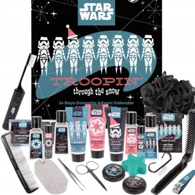 Disney Star Wars Kalendarz Adwentowy 2025 24 Kosmetyki Galaktyczne Święta Disney Star Wars Kalendarz Adwentowy 2025 24 Kosmetyki Galaktyczne Święta