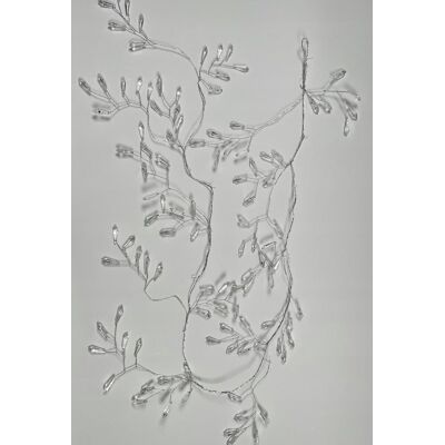 Dekorpap Długa Gałązka Girlanda Kryształki Dekoracja 120 Cm Dekorpap Długa Gałązka Girlanda Kryształki Dekoracja 120 Cm