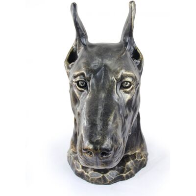 Inny producent Doberman, Dobermann - popiersie psa, duża głowa psa do ogrodu, unikatowa ozdoba salonu marki Art-Dog Inny producent Doberman, Dobermann - popiersie psa, duża głowa psa do ogrodu, unikatowa ozdoba salonu marki Art-Dog