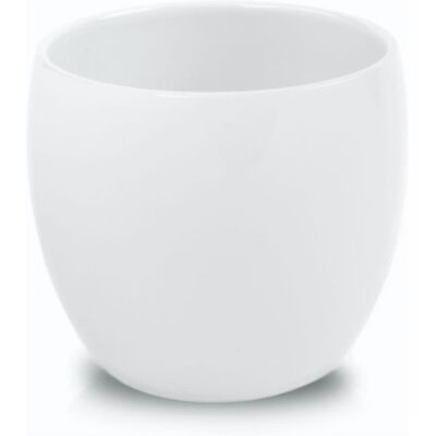 POLNIX Doniczka Osłonka Ceramiczna Kula 21Cm, Biała POLNIX Doniczka Osłonka Ceramiczna Kula 21Cm, Biała