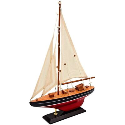 GiftDeco Drewniany Model Jachtu Żaglowego - F1705 GiftDeco Drewniany Model Jachtu Żaglowego - F1705
