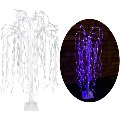 Zolta Drzewko Świąteczne LED, Świecąca Wierzba 150 Cm, 200 LED, Niebieska Zolta Drzewko Świąteczne LED, Świecąca Wierzba 150 Cm, 200 LED, Niebieska