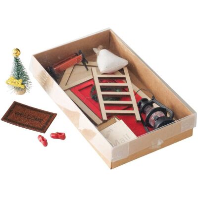 Boltze Home Drzwi elfa DIY, ozdoba na ścianę, 17 cm Boltze Home Drzwi elfa DIY, ozdoba na ścianę, 17 cm