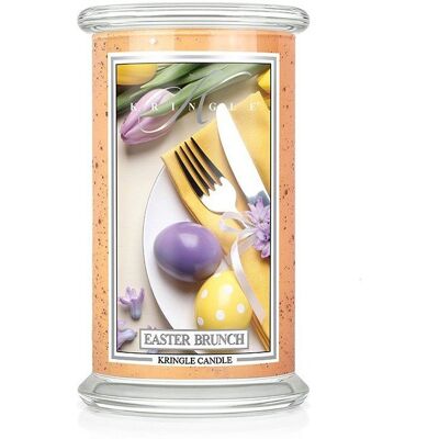 Kringle Candle Duża Świeca Lemon Easter Brunc Kringle Candle Duża Świeca Lemon Easter Brunc