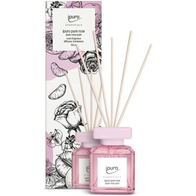 Dyfuzor zapachowy 100 ml, PURE ROSE, ipuro Essentials, Ipuro Dyfuzor zapachowy 100 ml, PURE ROSE, ipuro Essentials, Ipuro