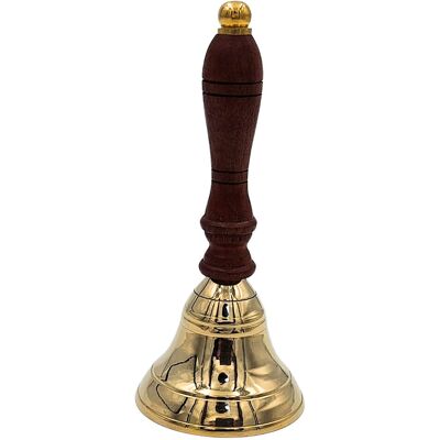 Kemis - House of Gadgets Dzwonek Ręczny z Mosiądzu i Drewna – Powrót do Czasów Klasycznej Elegancji Kemis - House of Gadgets Dzwonek Ręczny z Mosiądzu i Drewna – Powrót do Czasów Klasycznej Elegancji