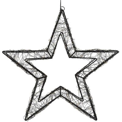 ECD Germany gwiazda bozonarodzeniowa led 38 cm 500 led bardzo ciepla biel timer wodoodporna ip44 dekoracja swiateczna na okno do zawieszenia ECD Germany gwiazda bozonarodzeniowa led 38 cm 500 led bardzo ciepla biel timer wodoodporna ip44 dekoracja swiateczna na okno do zawieszenia