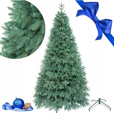 ART Ekskluzywna Sztuczna Choinka 100% PE 3D ŚWIERK blue PRESTIGE SILVER 180 cm ART Ekskluzywna Sztuczna Choinka 100% PE 3D ŚWIERK blue PRESTIGE SILVER 180 cm