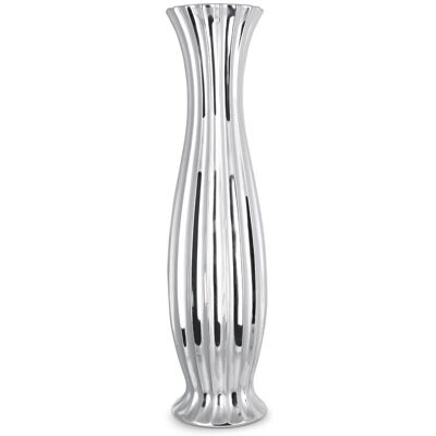 Eurofirany, Wazon, Felix, 20x76 cm, srebrny Eurofirany, Wazon, Felix, 20x76 cm, srebrny