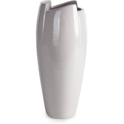 Eurofirany, Wazon, Hali, 17x39 cm, popielaty Eurofirany, Wazon, Hali, 17x39 cm, popielaty