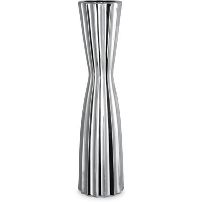 Eurofirany, Wazon, Leila, 20x76 cm, srebrny Eurofirany, Wazon, Leila, 20x76 cm, srebrny