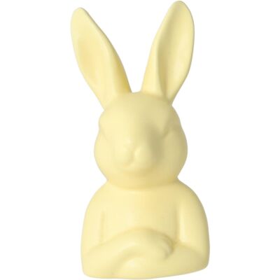 Ewax, Królik ceramiczny, matowy, żółty, 27x15x13 cm Ewax, Królik ceramiczny, matowy, żółty, 27x15x13 cm
